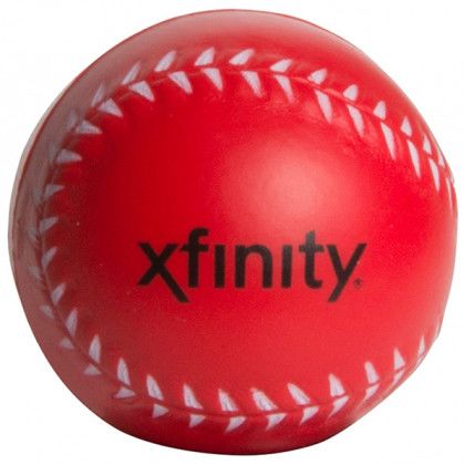 Red Custom Imprinted Mood Baseball Stress Toys | Promotional Stress Baseballs | Color Changing Stress Toys